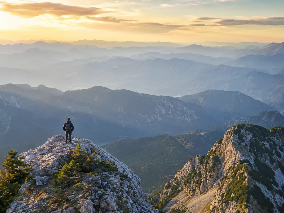 Berchtesgaden und der Obersalzberg unterhalb des Kehlsteins